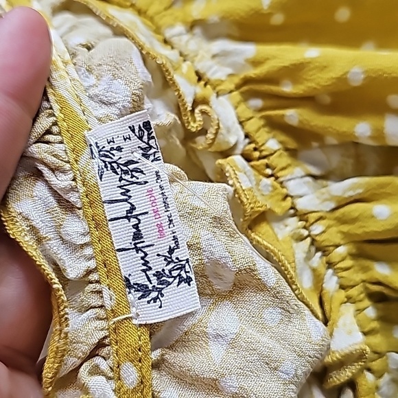 FREE People Yellow Floral Bodysuit - Picture 7 of 10